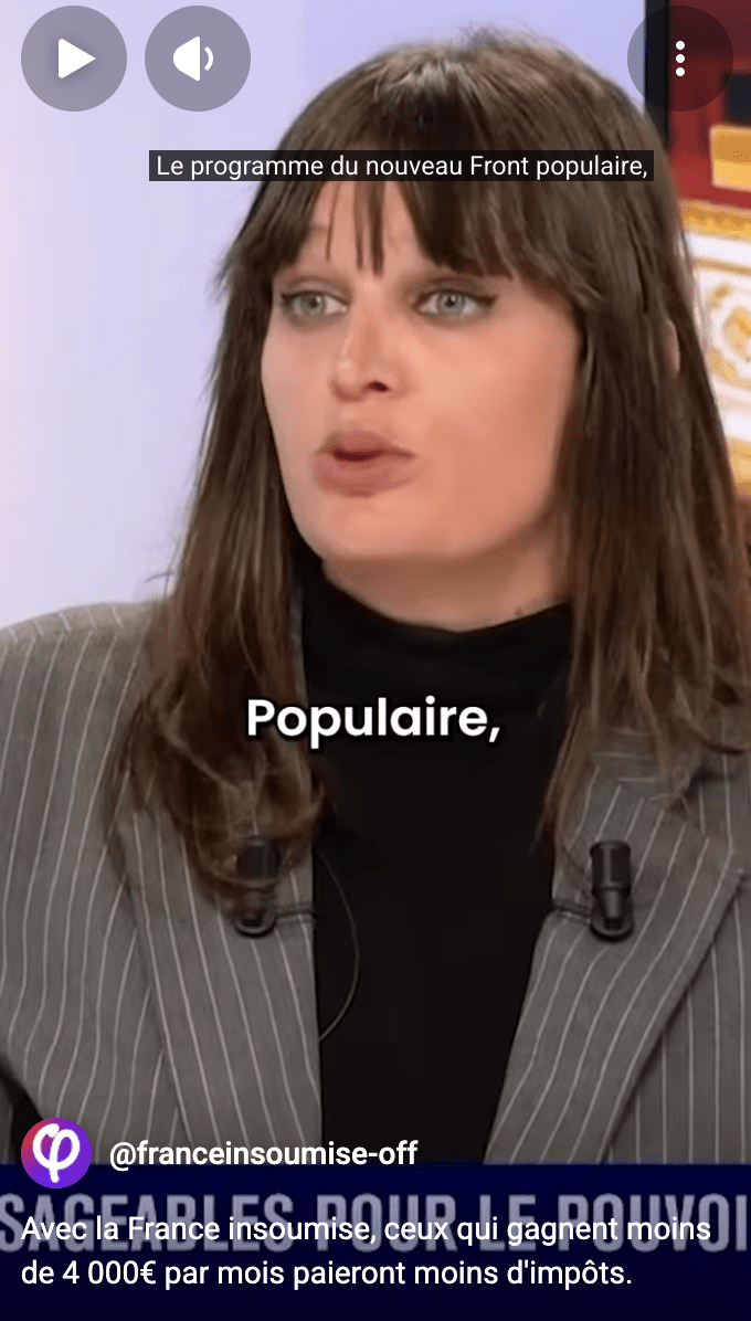 Avec LFI, moins d’impôts