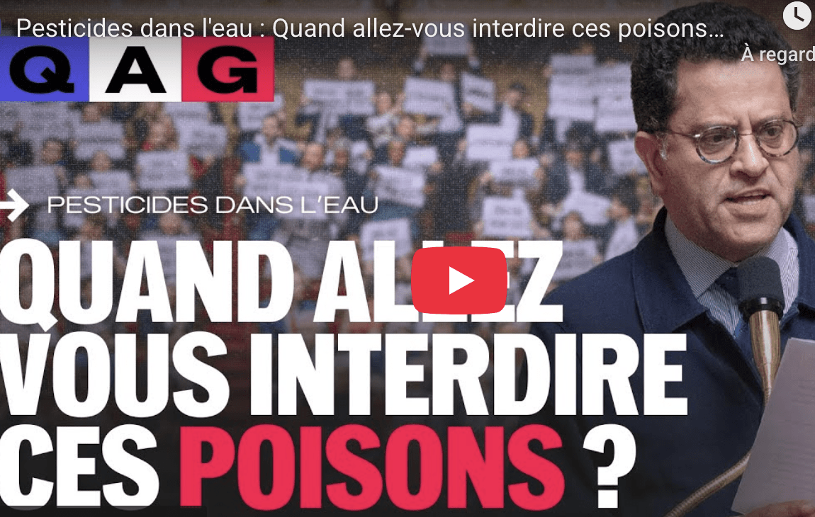 Pesticides dans l’eau