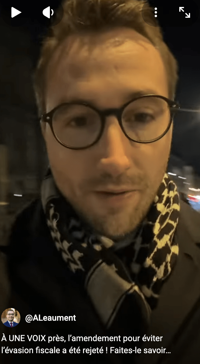 L’évasion Fiscale protégée par le PS et le RN