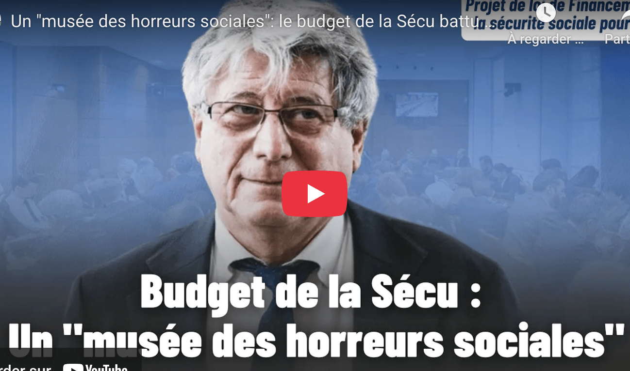 Le budget de la Sécurité sociale battu