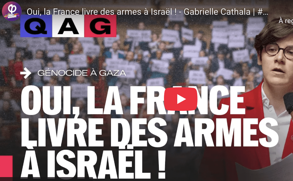 Oui la France livre des armes à Israël