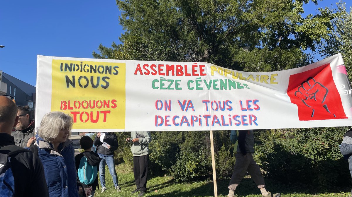 Manif du 2 octobre 2025 à Alès