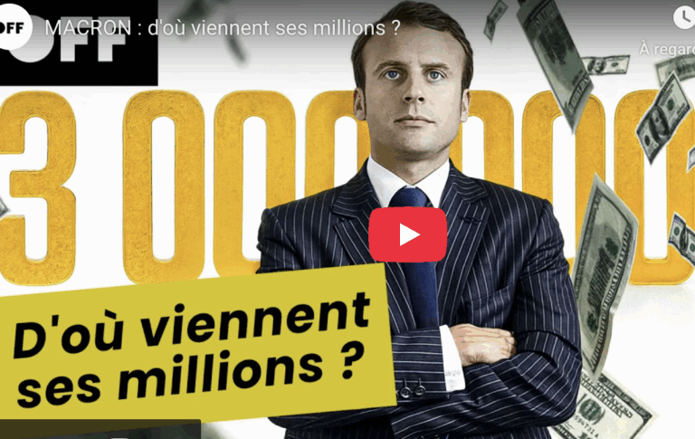 MACRON : d'où viennent ses millions ?