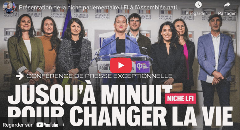 niche parlementaire LFI