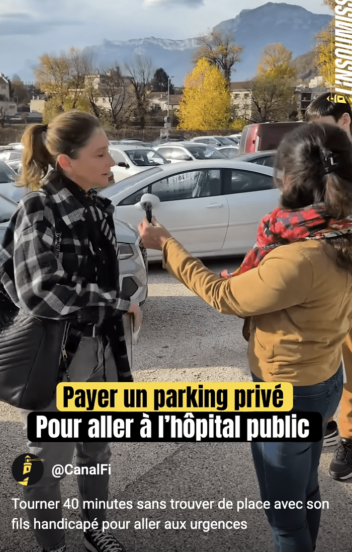 Parkings payants des hôpitaux