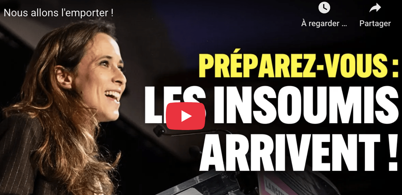 Nous allons l’emporter