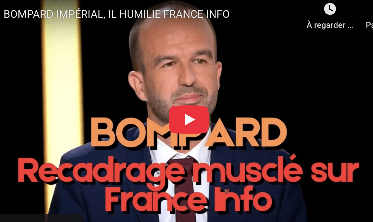 Bompard : recadrage musclé sur France Info