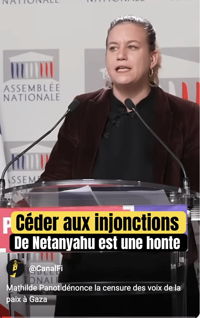 Censure des voix de la paix à Gaza