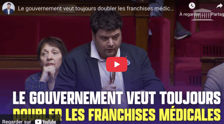 doubler les franchises médicales