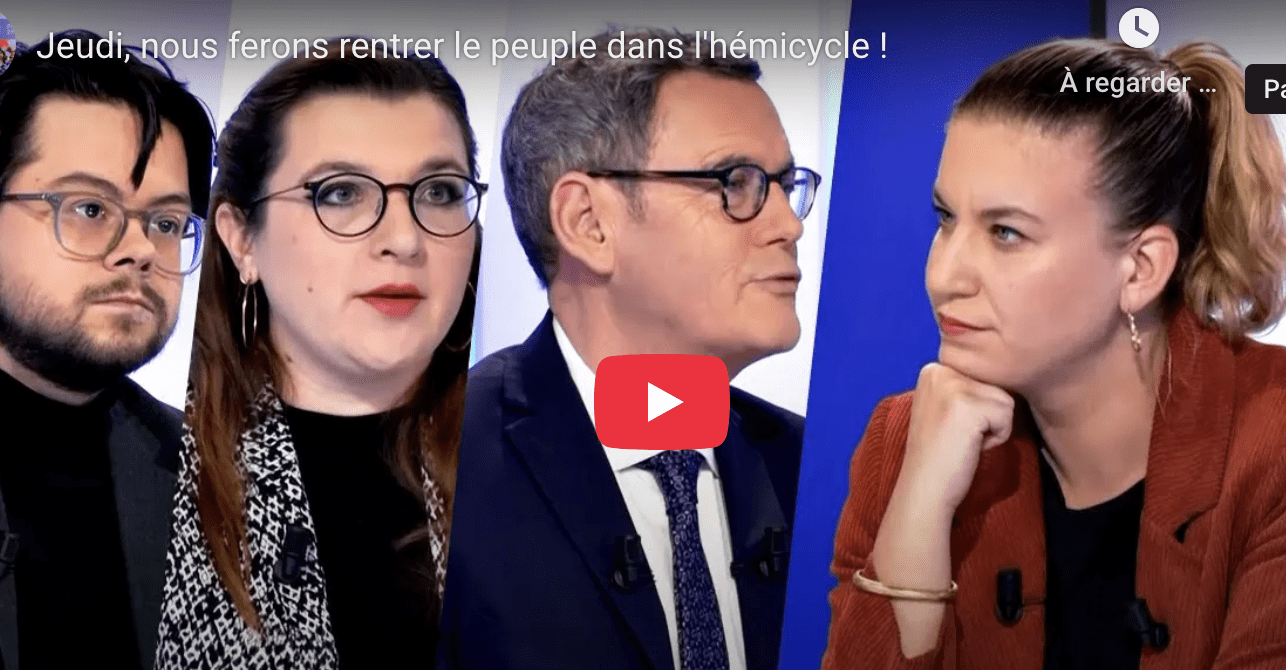 le peuple dans l’hémicycle