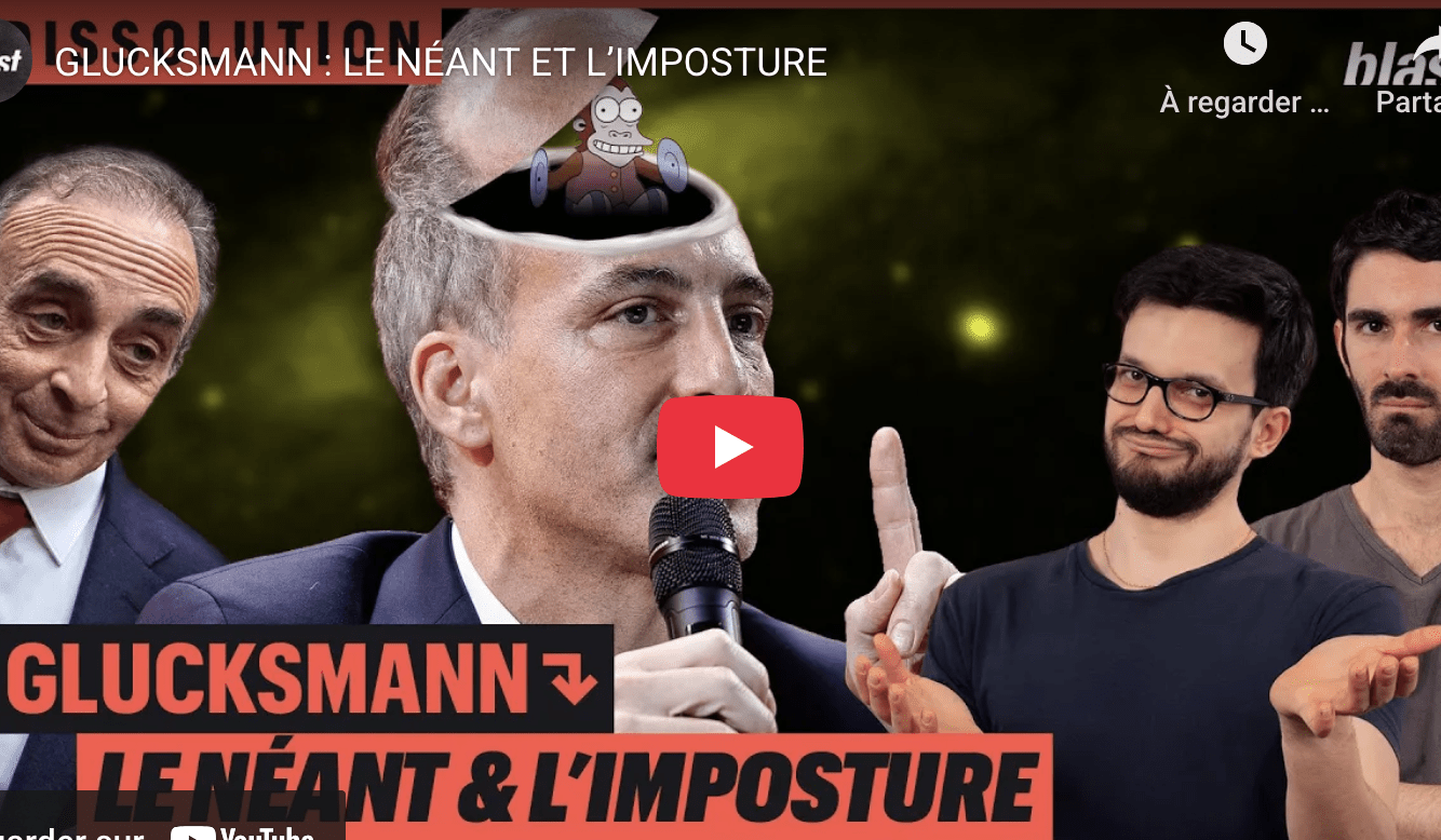 Glucksmann : le néant et l’imposture