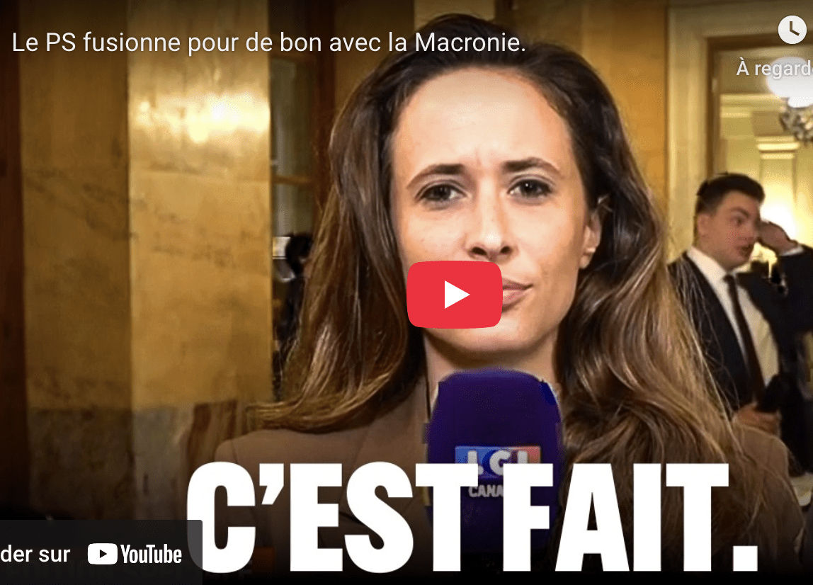 Le PS fusionne avec la Macronie