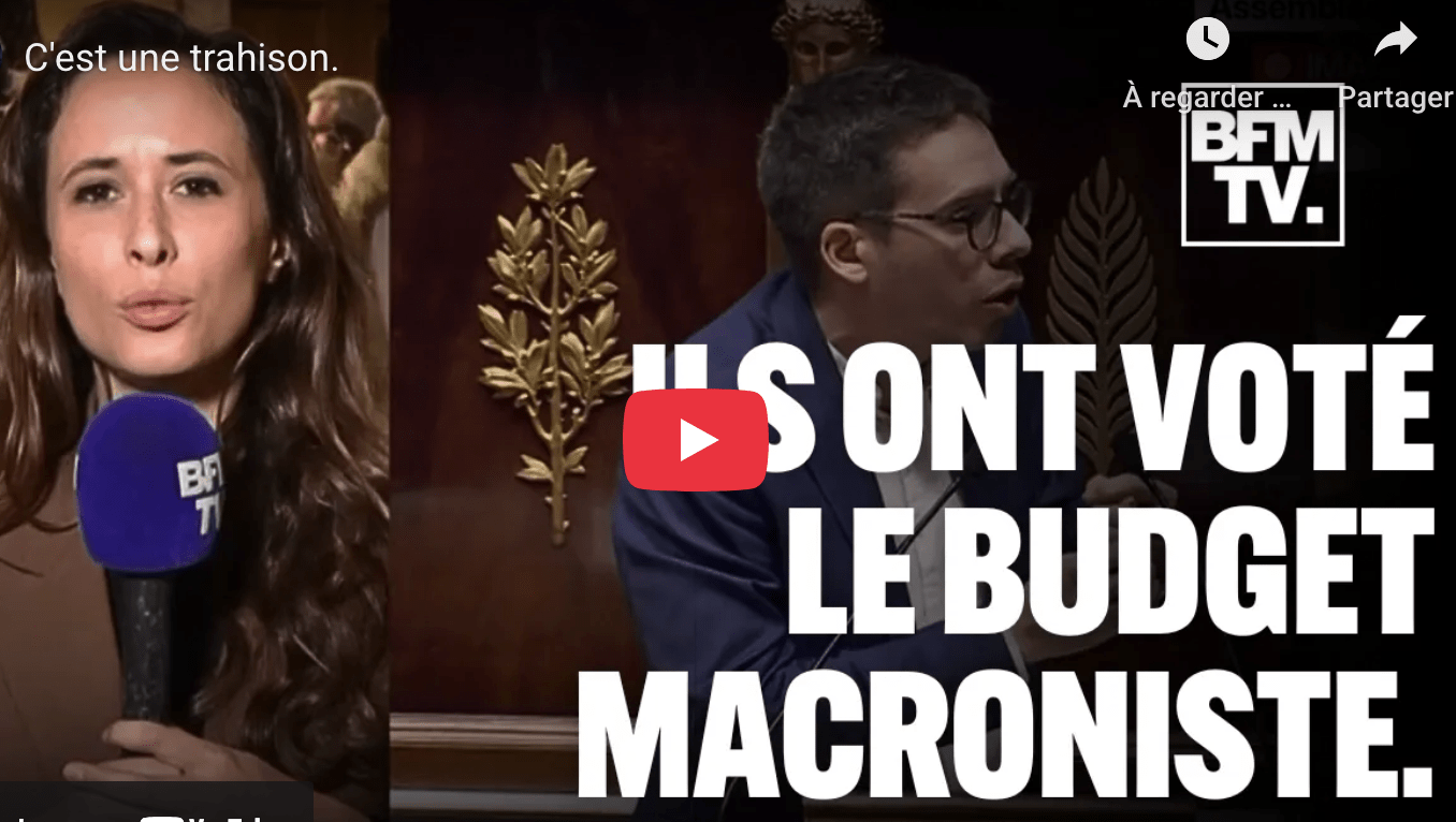 C’est une trahison.