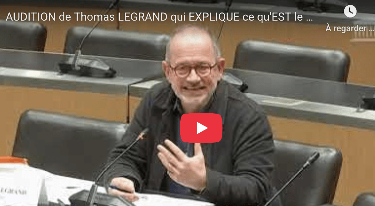 Audition de Thomas Legrand