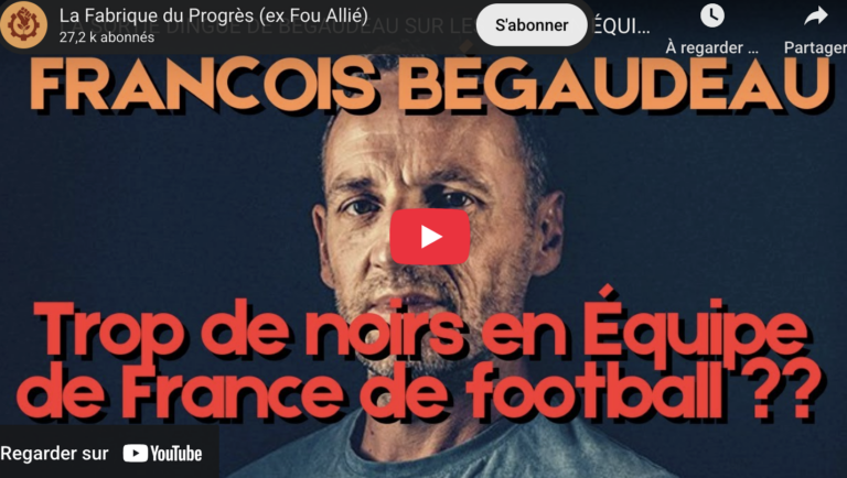 Bégaudeau raciste ?