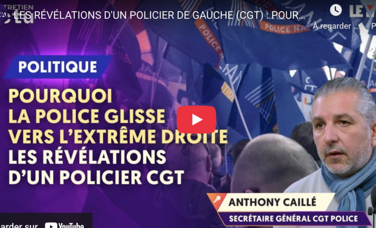 Révélations d'un policier