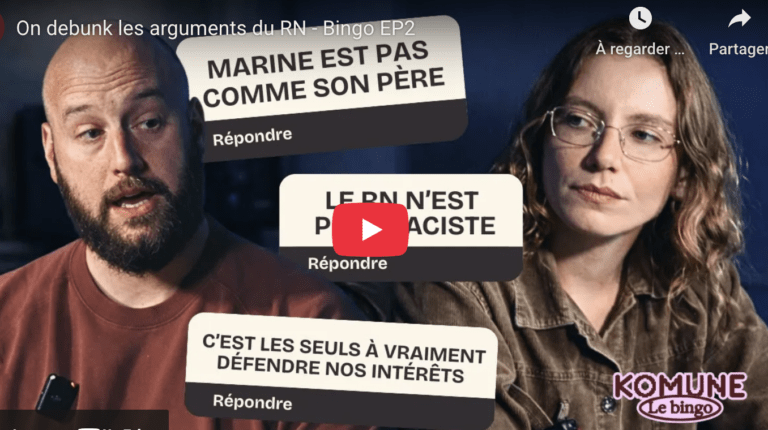 debunk les arguments du RN