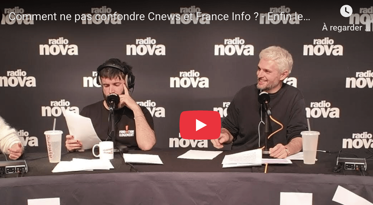 Confondre Cnews et France Info