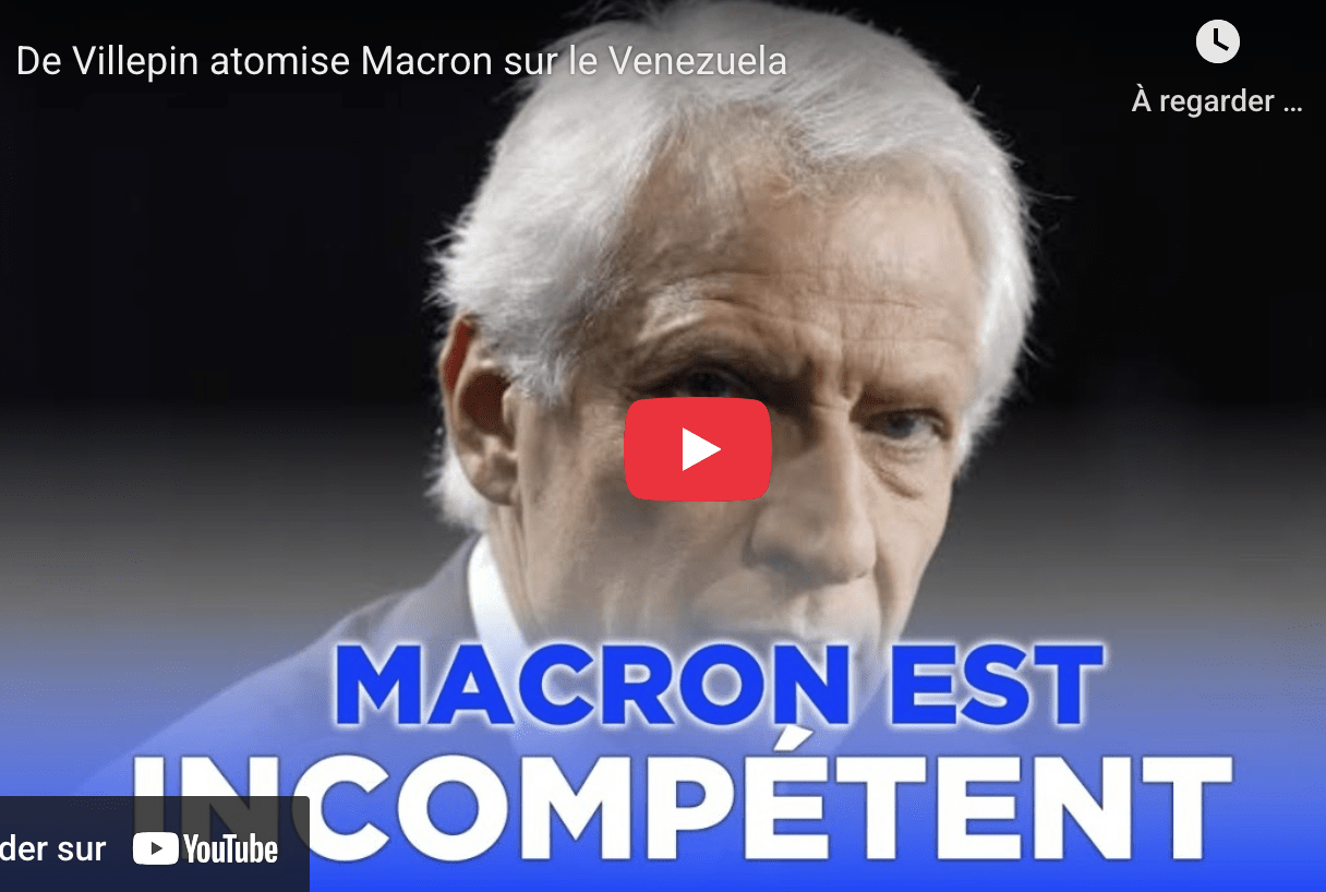 De Villepin atomise Macron