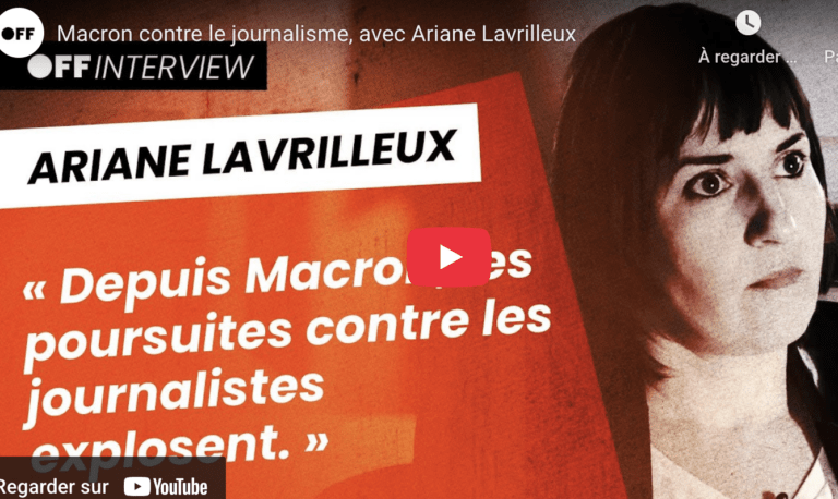 Macron contre le journalisme