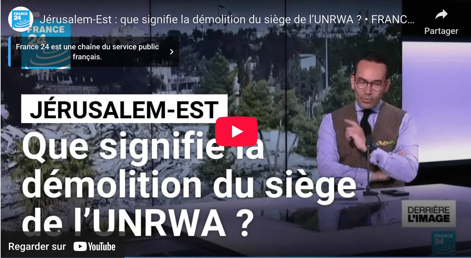 Jérusalem-Est : que signifie la démolition du siège de l’UNRWA ?