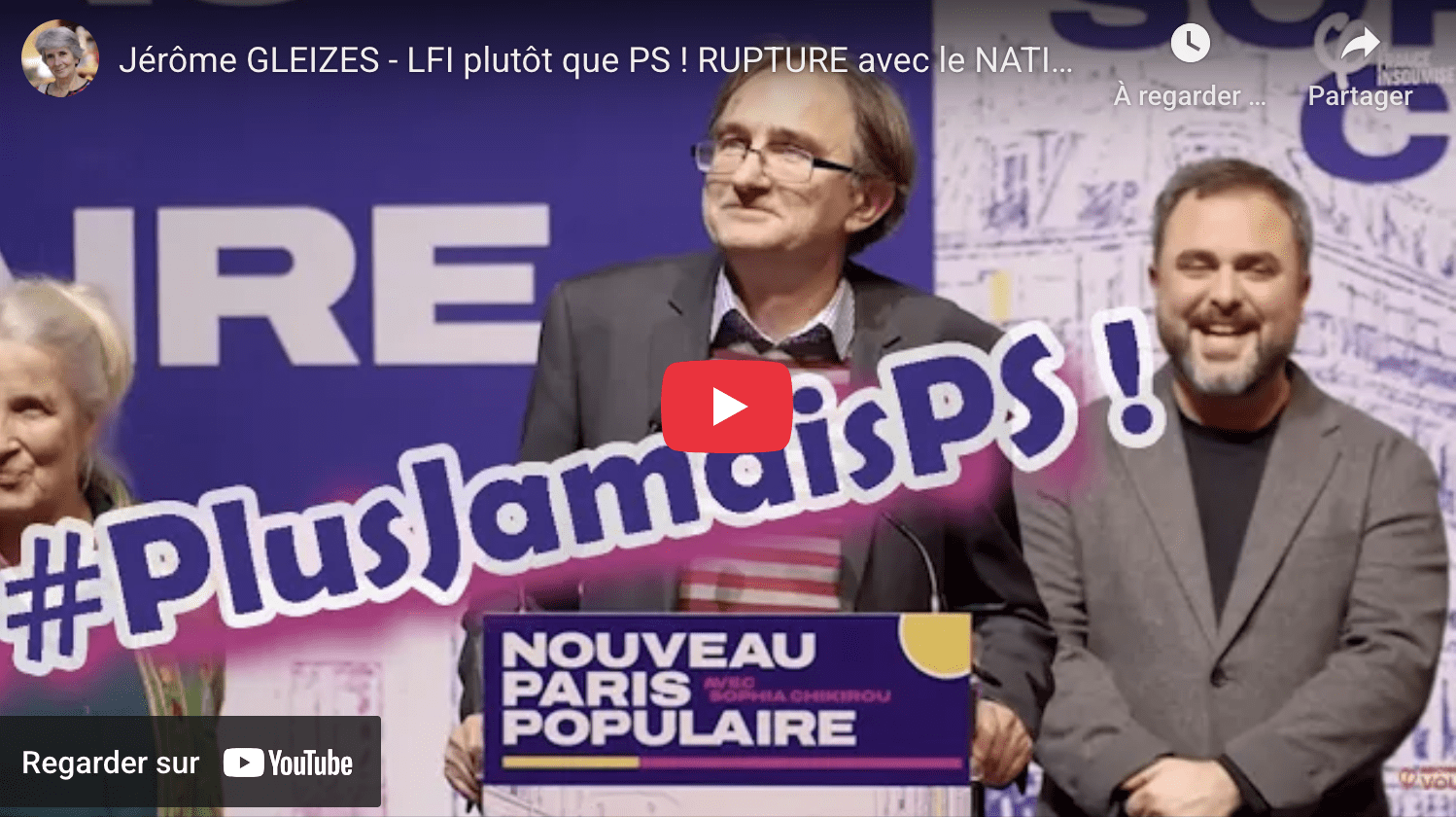 LFI plutôt que PS