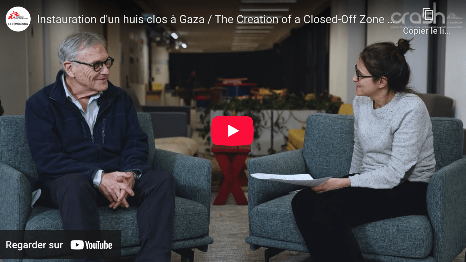 Instauration d’un huis clos à Gaza