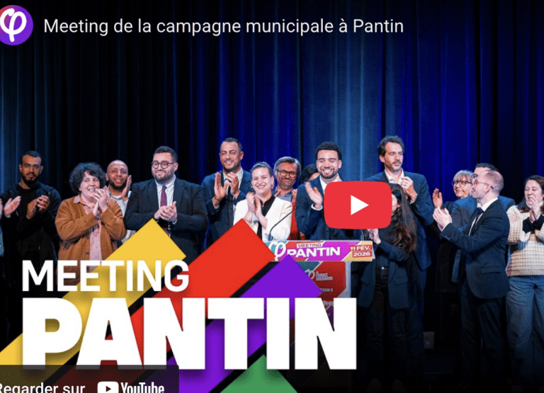 Municipales à Pantin