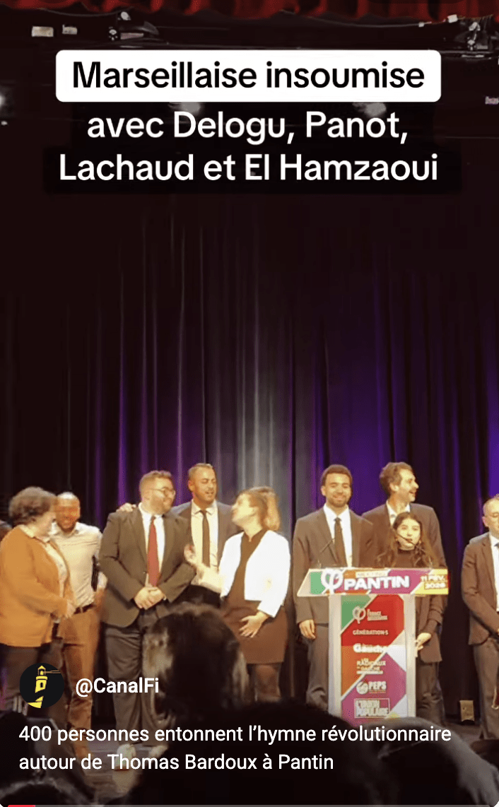 Hymne révolutionnaire à Pantin