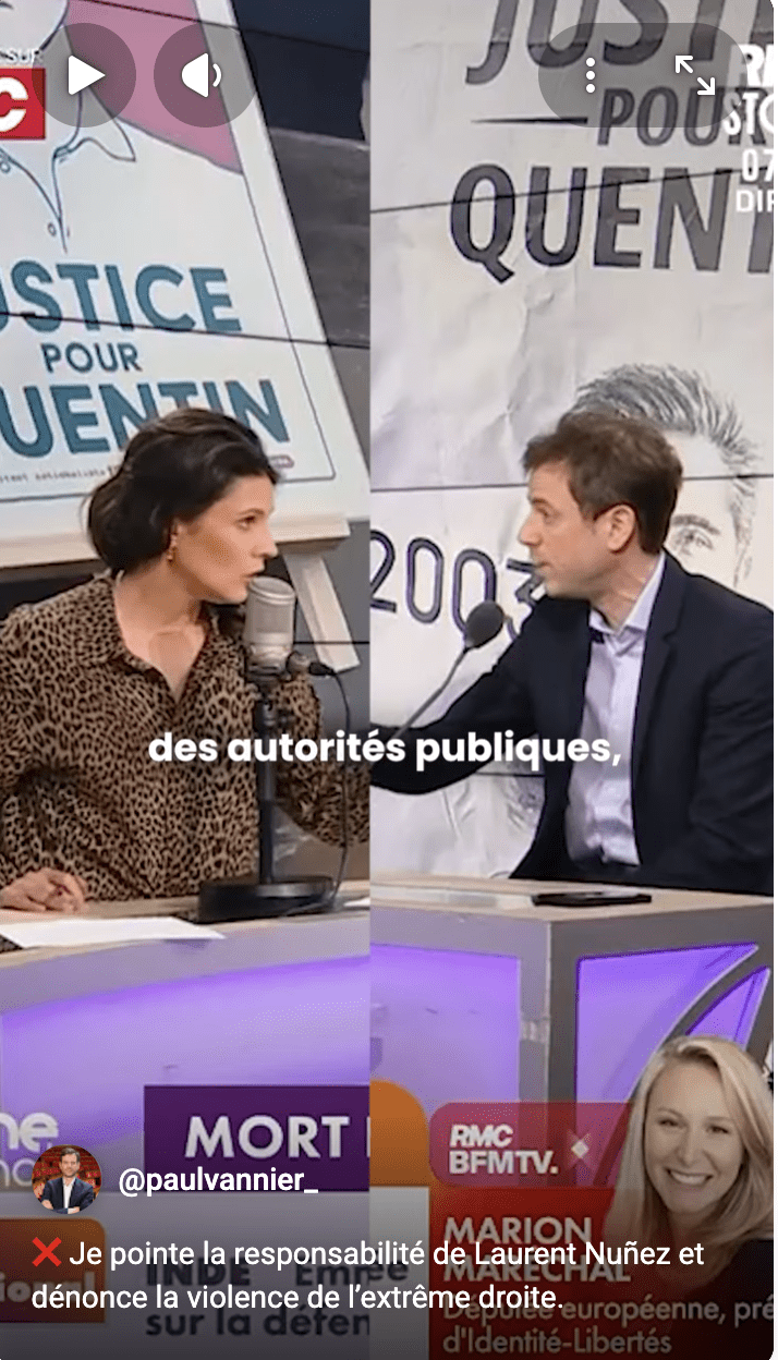 Responsabilité de Laurent Nunez