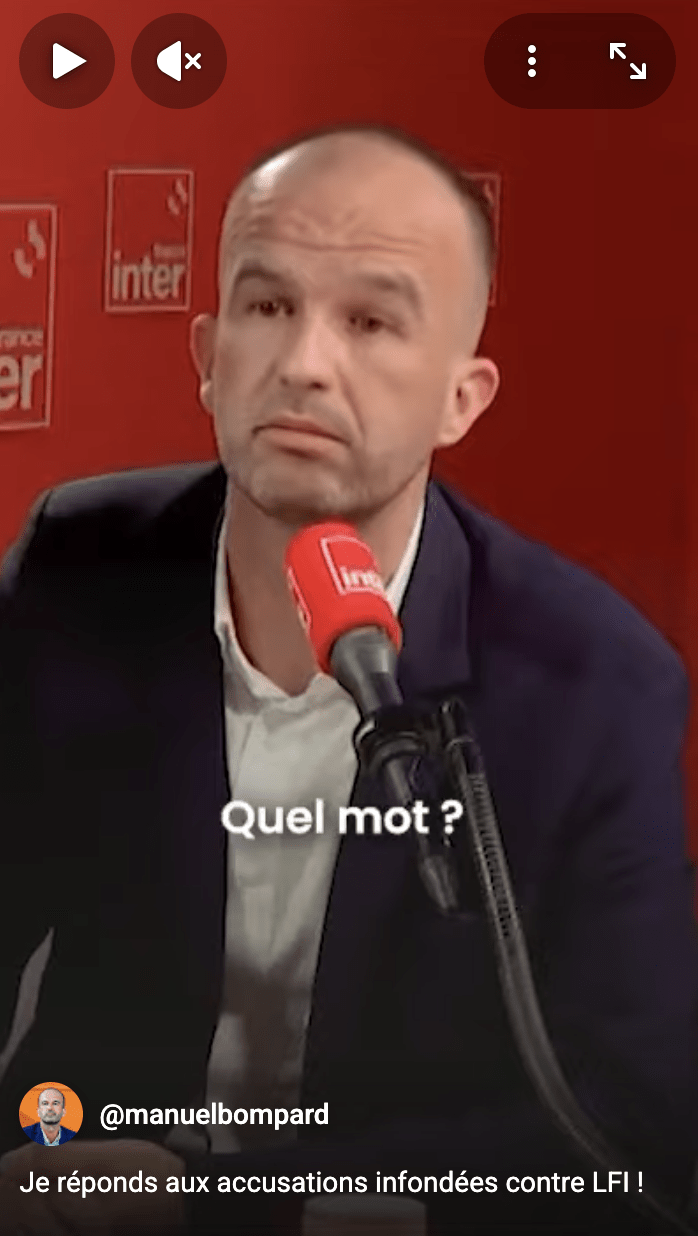 Accusations infondées