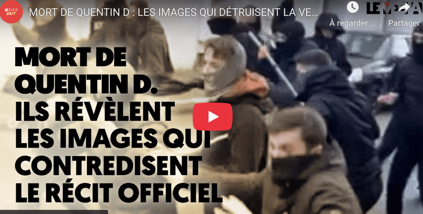 Récit officiel contredit