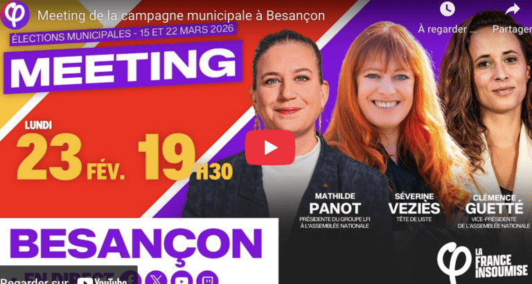 Municipales à Besançon