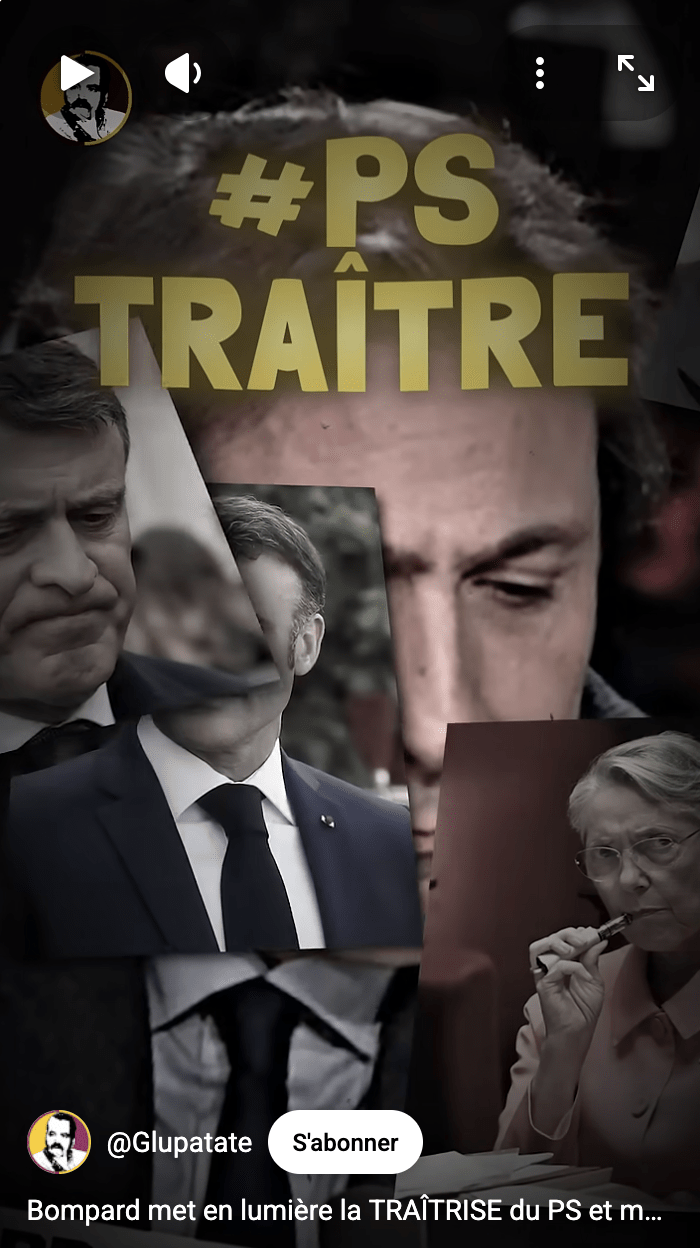 La traîtrise du ps