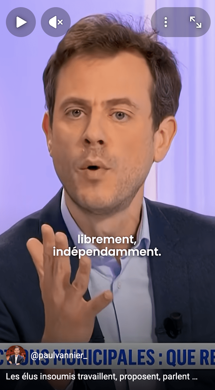 Les élus insoumis