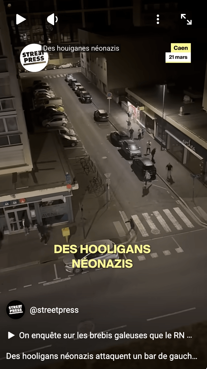 Hooligans néonazis