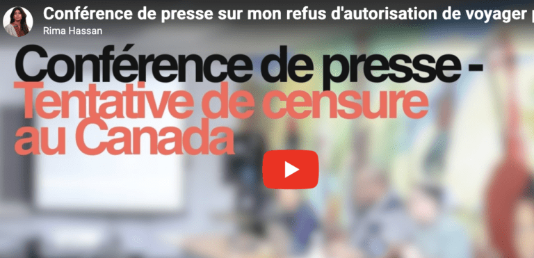 Conférence de presse