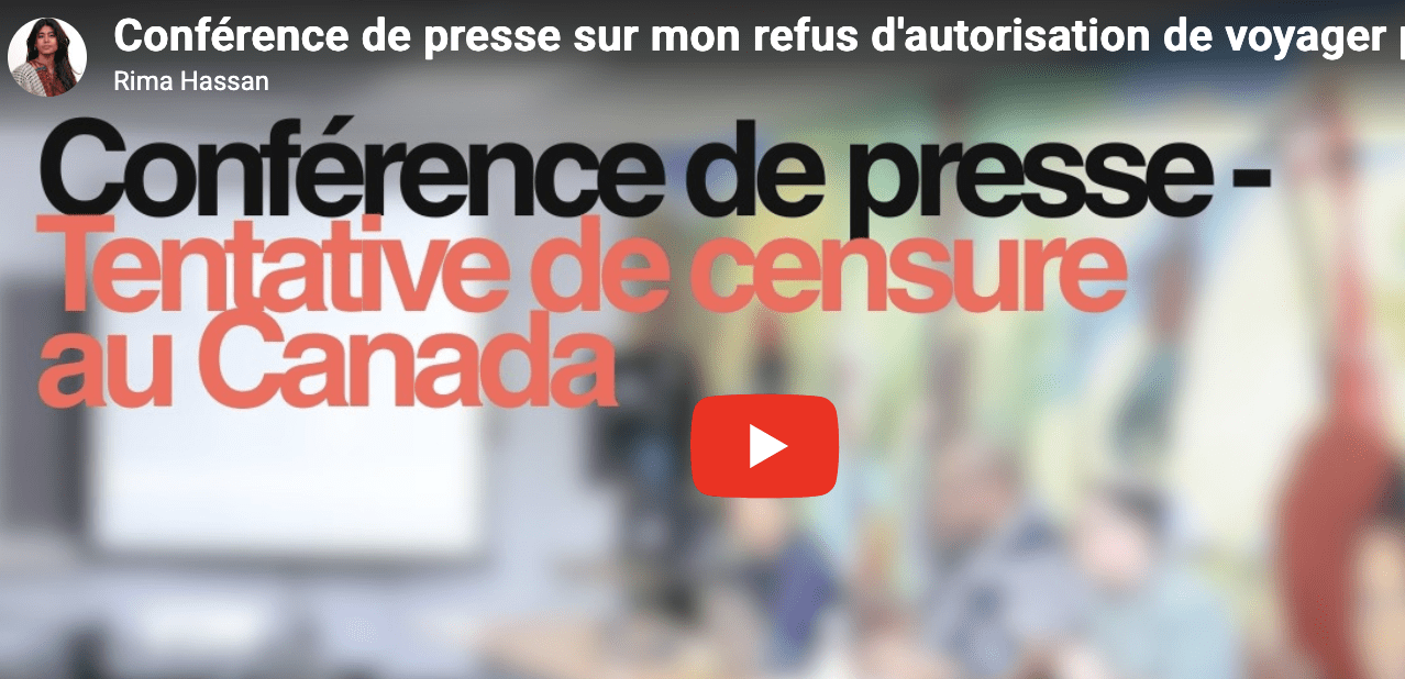 Conférence de presse