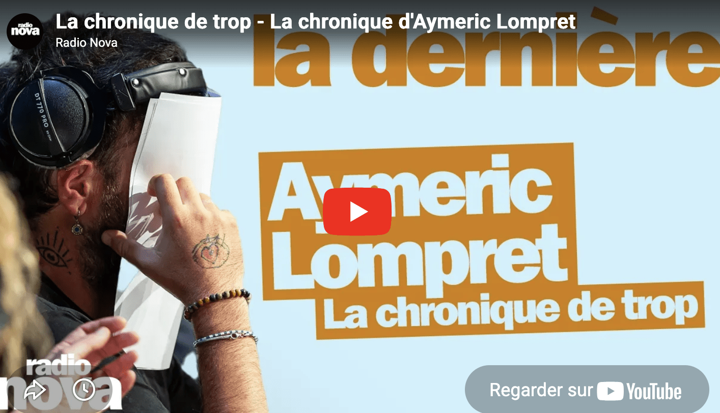 La chronique de trop