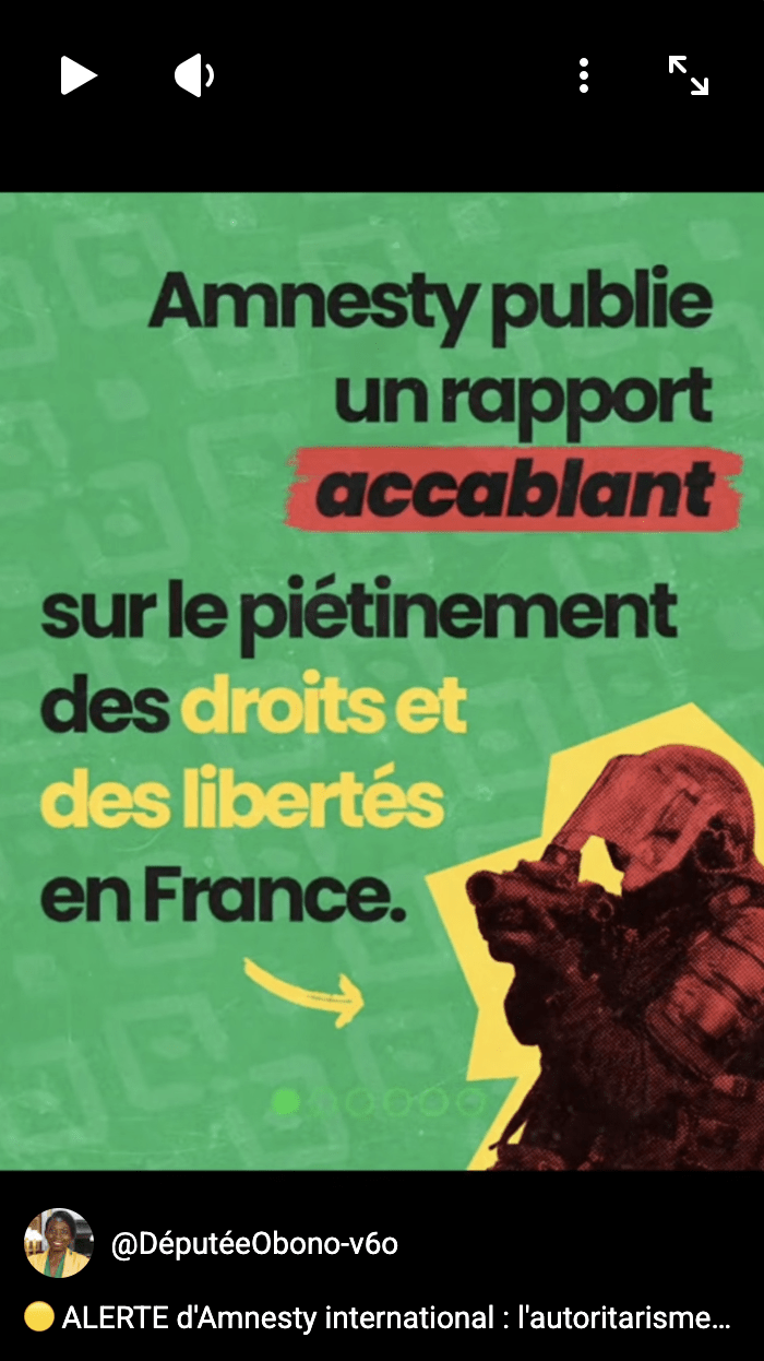 ALERTE d'Amnesty international