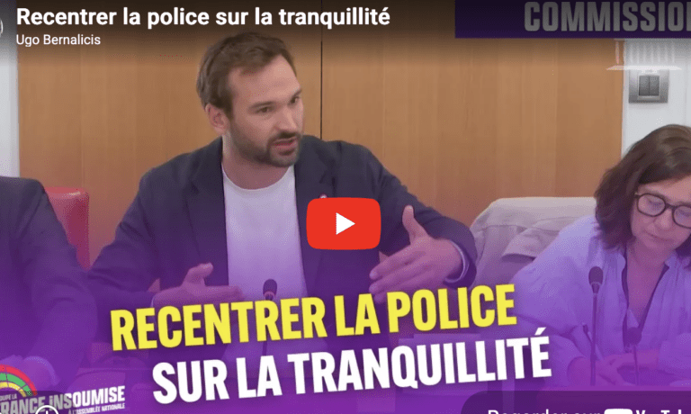 Recentrer la police