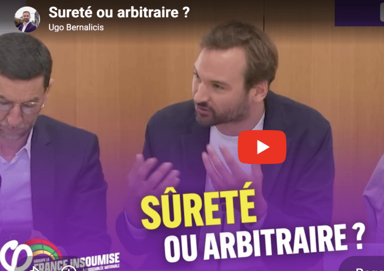 Sureté ou arbitraire ?