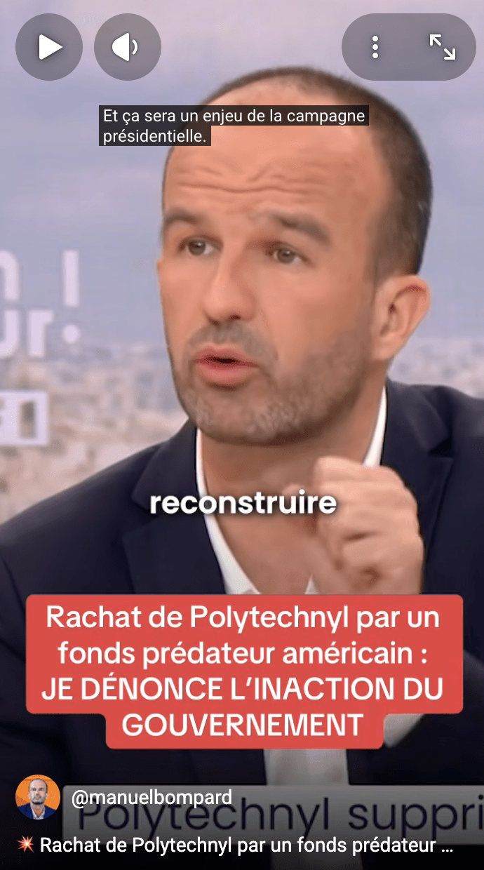 Rachat de Polytechnyl
