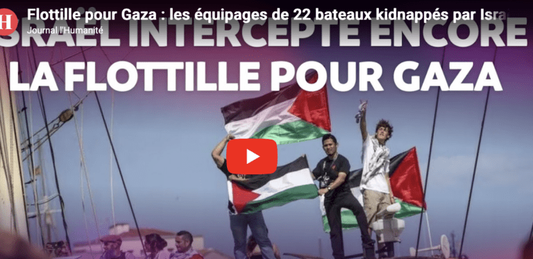 Flottille pour Gaza