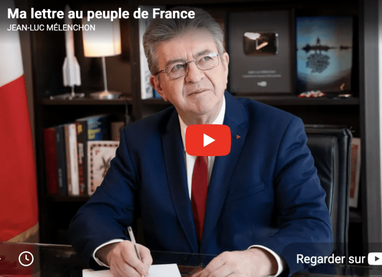Ma lettre au peuple de France