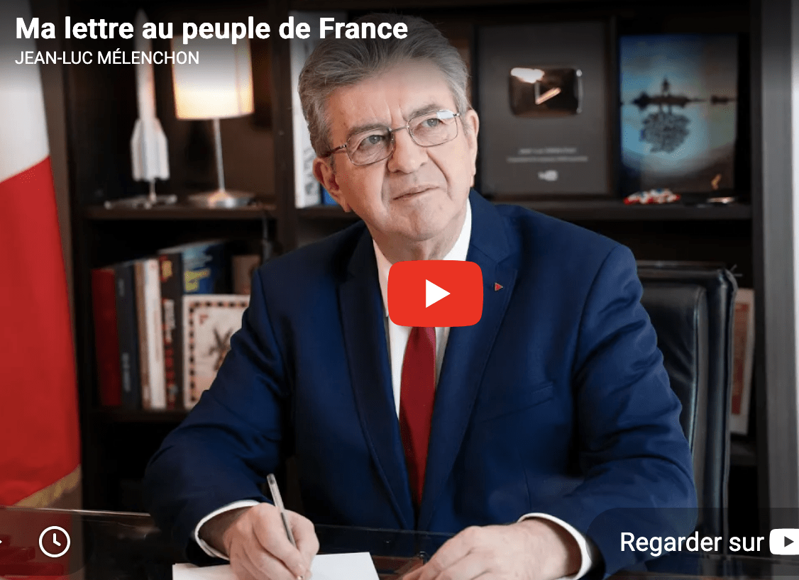 Ma lettre au peuple de France