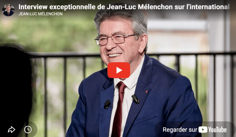 Mélenchon sur l'international