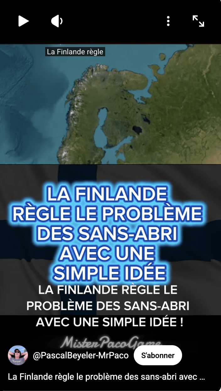Le problème des sans-abri