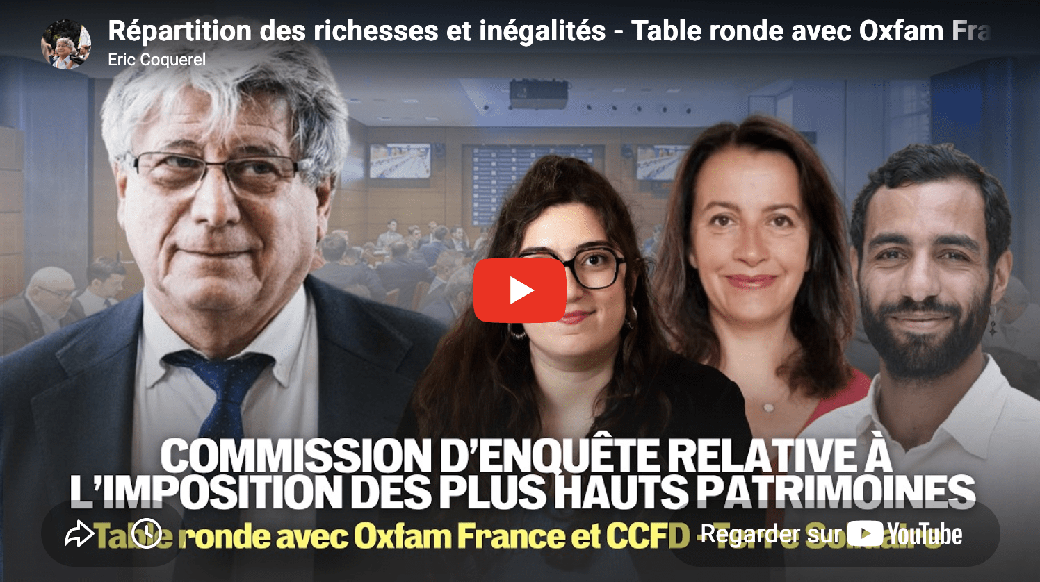 Répartition des richesses et inégalités