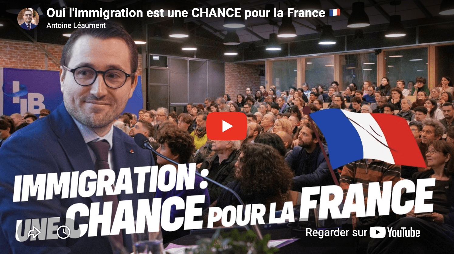 L&rsquo;immigration est une chance